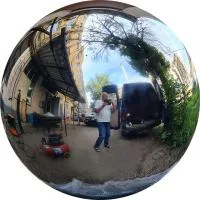 Шар ø 1200 мм. полый полированный (517596) сертификат - сфера арт-объект пустотелая  в Москве