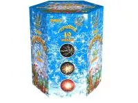 Батарея салютов Тройка. Купить Батарея салютов Тройка Р7073ФМ — магазин продажа салютов недорого —  Москва, производитель Русский фейерверк - Русская пиротехника, доставка по России  +7 963 711 89 03  | piroclub.ru