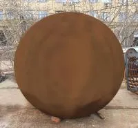 Большая сфера / шар (197173) сертификат - арт-объект ø 1000 мм. пустотелая  в Москве