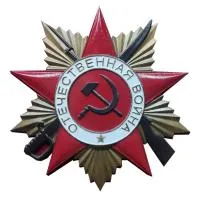 Орден Отечественной войны стальной декор на памятник (NSO-PiroClub) в Москве