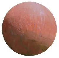 Полый шар кортеновская сталь Ø 2500