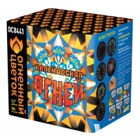 Салют Калейдоскоп огней New ОС8441 купить от производителя Огненный Цветок 