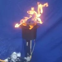 Газовая горелка апс (газ-контроль) (1624) монтаж - автомат вечный огонь ø 154 мм. ветроустойчивая  в Москве