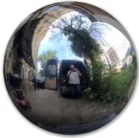 Шар ø 1000 мм. полый полированный (517577) монтаж - сфера арт-объект пустотелая  в Москве