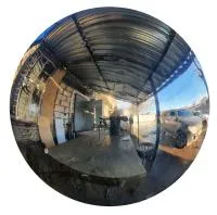 Шар ø 2000 мм. полый полированный (518297) монтаж - сфера арт-объект пустотелая  в Москве