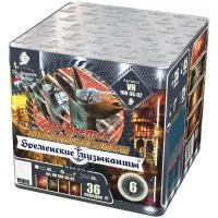 Салют Бременские музыканты. Купить Салют Бременские музыканты VH100-36-02 — магазин продажа салютов недорого —  Москва, производитель Русский фейерверк - Русская пиротехника, доставка по России  +7 963 711 89 03  | piroclub.ru