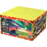 Салют Северное сияние. Купить Салют Северное сияние 01105 — магазин продажа салютов недорого —  Москва, производитель Русский фейерверк - Русская пиротехника, доставка по России  +7 963 711 89 03  | piroclub.ru