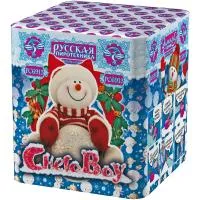 Батарея салютов СнегоBoy РС6913 купить от производителя Русская Пиротехника 