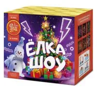 Батарея салютов Ёлка-шоу ЕС682 купить от производителя ФейерЛэнд 