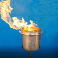 Газовая горелка ГВД 379 10 89 00 ПС (1619) поставка вечный огонь ø 154 мм. ветроустойчивая  в Москве