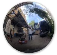 Шар ø 900 мм. полый полированный (517591) поставка - сфера арт-объект пустотелая  в Москве