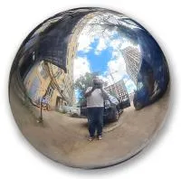 Шар ø 1100 мм. полый полированный (517594) поставка - сфера арт-объект пустотелая  в Москве