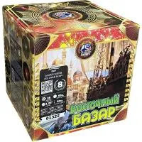 Салют Восточный базар. Купить Салют Восточный базар 01322 — магазин продажа салютов недорого —  Москва, производитель Русский фейерверк - Русская пиротехника, доставка по России  +7 963 711 89 03  | piroclub.ru