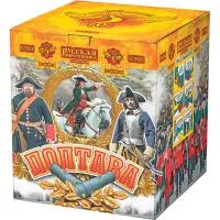 Батарея салютов Полтава РС9505 купить от производителя Русская Пиротехника 