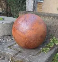 Сфера 3D парк КОРТЕН сталь (518912) ∅ 500 мм. Москва
