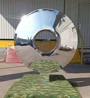 Линза арт декор (519061) ∅ 2000 сталь AISI304 Москва 