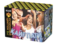 Батарея салютов Кайф-пати ОС6405 купить от производителя Огненный Цветок 
