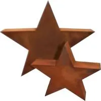 Звезда на монумент кортеновская сталь в Москве (518500)