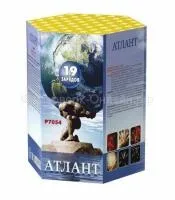 Батарея салютов Атлант. Купить Батарея салютов Атлант Р7054ФМ — магазин продажа салютов недорого —  Москва, производитель Русский фейерверк - Русская пиротехника, доставка по России  +7 963 711 89 03  | piroclub.ru