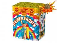 Дневной салют Улыбка радуги РС8230 купить от производителя Русская Пиротехника 