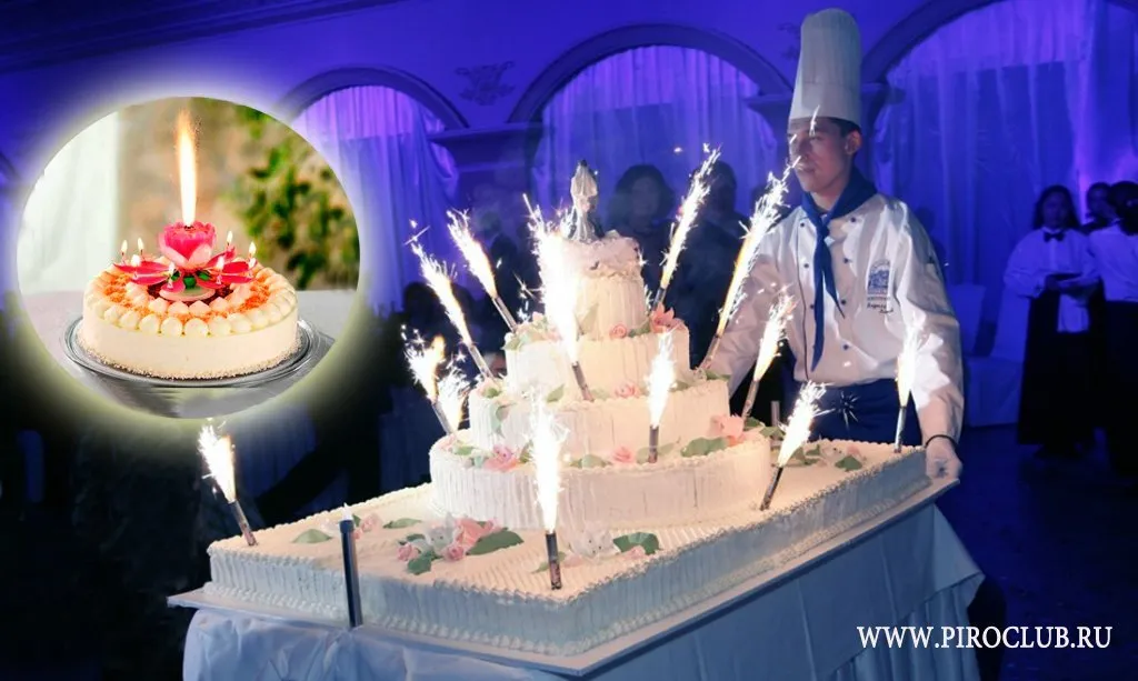 Фонтан для торта